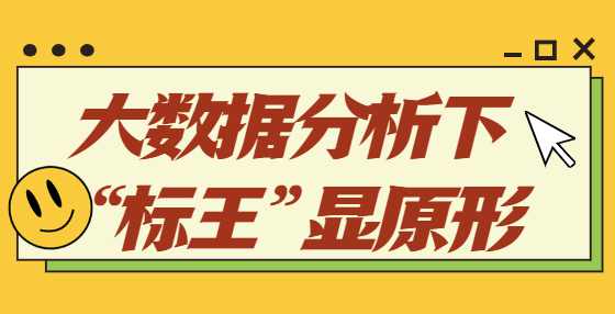 大数据分析下“标王”显原形