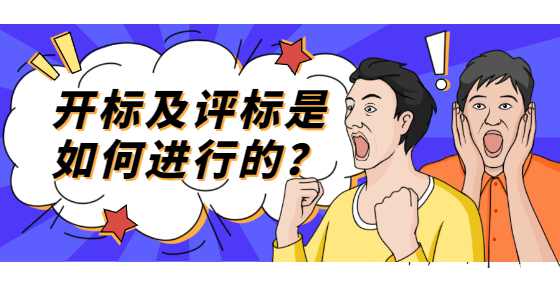 开标及评标是如何进行的？