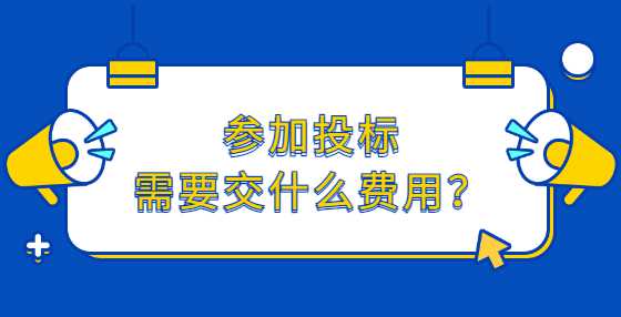 参加投标需要交什么费用？