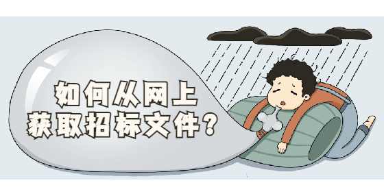 如何从网上获取招标文件？